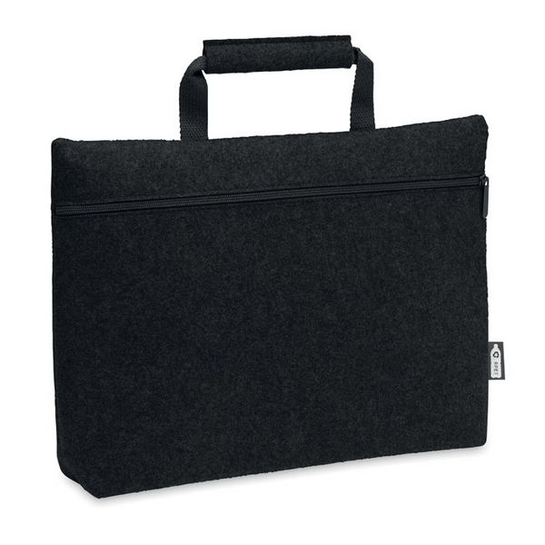 Torba za laptop od rpet filca s patentnim zatvaračem - tapla