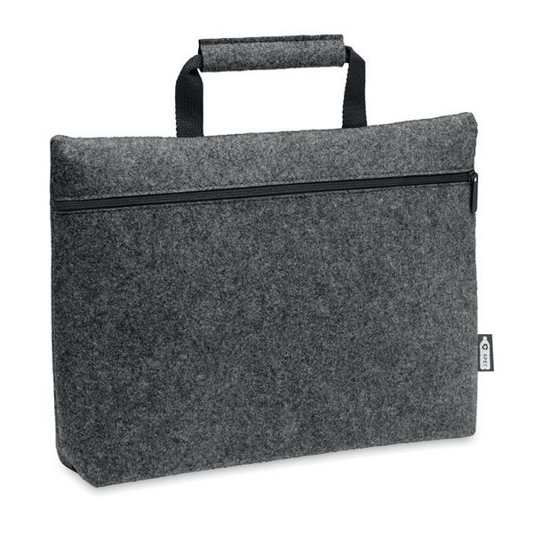 Torba za laptop od rpet filca s patentnim zatvaračem - tapla