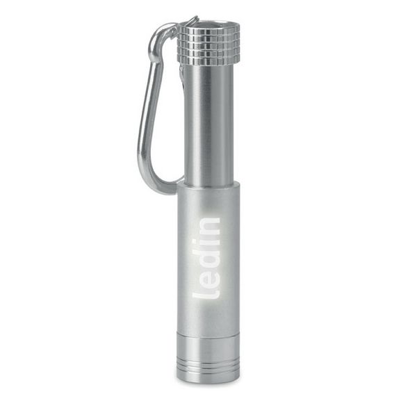 Aluminijski/abs led privjesak za ključeve - pop light