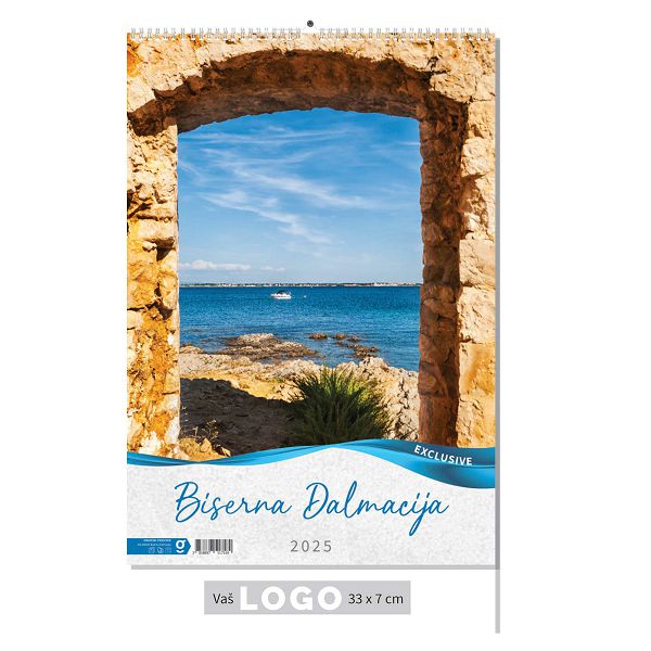 Kalendar  Biserna Dalmacija  za 2025 g. 