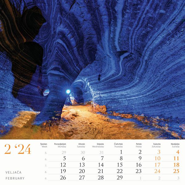 Kalendar color "Čari prirode"