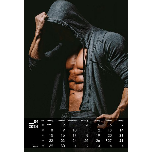 Kalendar color "Masculine"