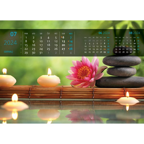 Kalendar color "Relax"