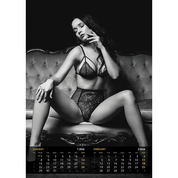 Kalendar erotika "Feminine"