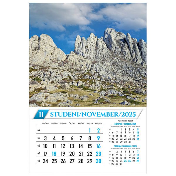 Kalendar Nacionalni parkovi i Parkovi Prirode 2025