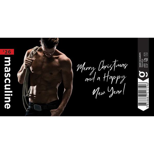 Masculine – stolni kalendar 13 listova, 20,5x14,5 cm