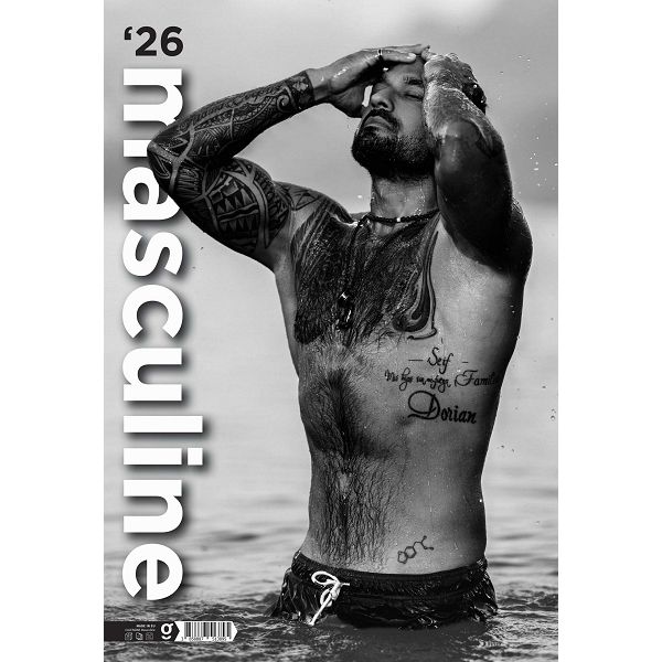 Zidni kalendar Masculine – 13 listova, 33×55 cm